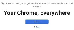 Chrome Sync privacy is still very bad